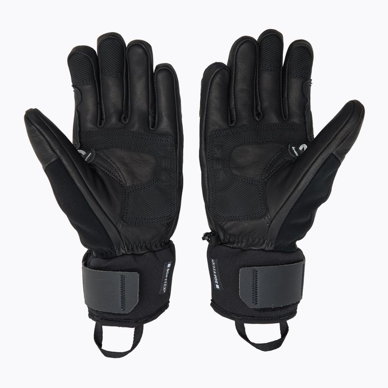 Pánské lyžařské rukavice  LEKI Hevon 3D black 3