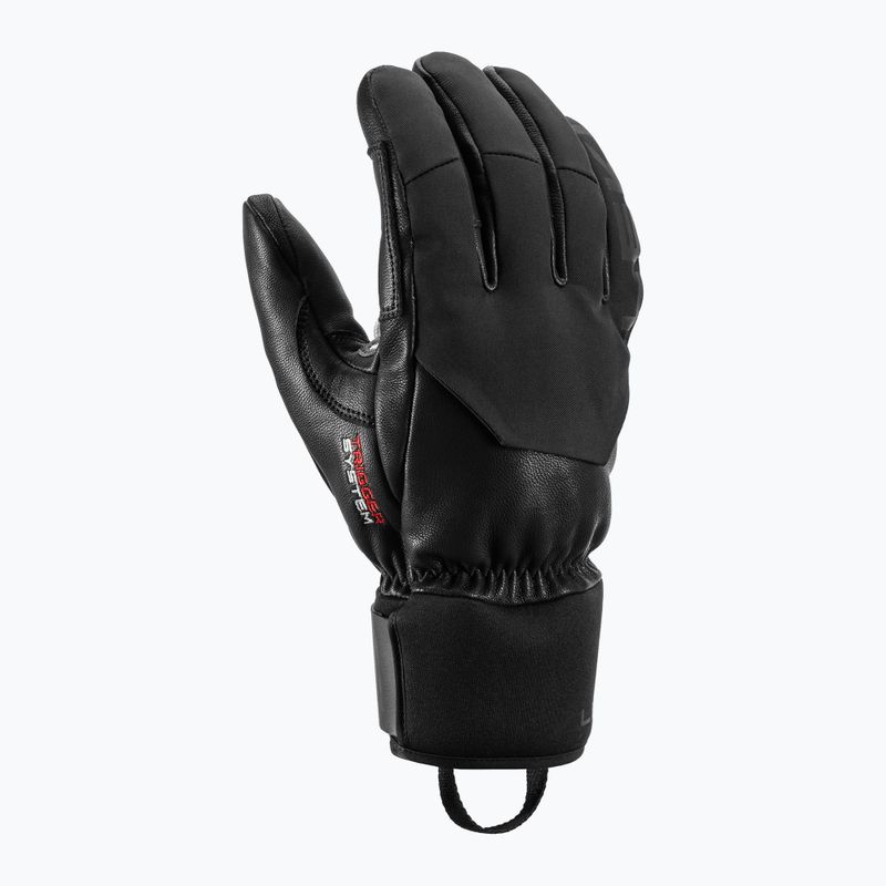 Pánské lyžařské rukavice  LEKI Hevon 3D black 8