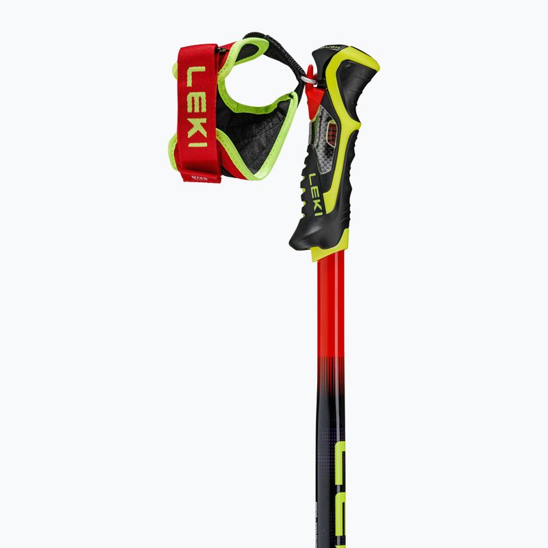 Lyžařské hole LEKI WCR Pro SL TR bright red/black/neon yellow 3
