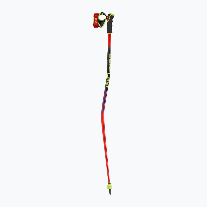 Lyžařské hole LEKI WCR Pro GS TR bright red/black/neon yellow 2