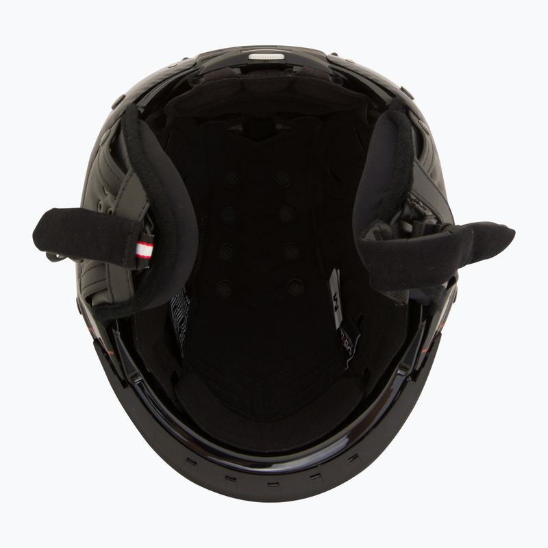 Lyžařská helma  CASCO SP-3 stealth racer black/ orange 5