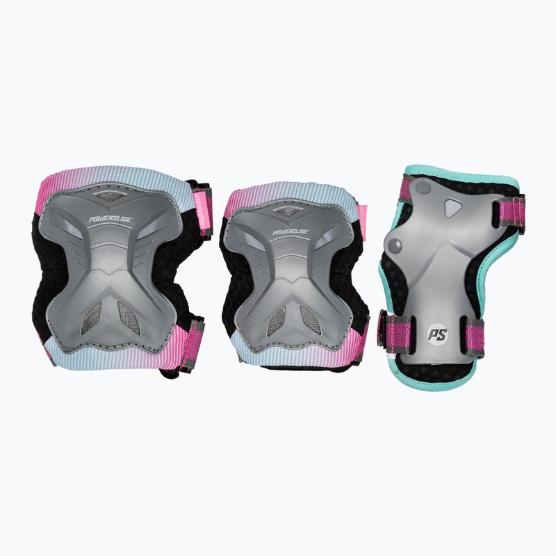 Sada dětských chráničů Powerslide Kids Pro Set grey/pink 10