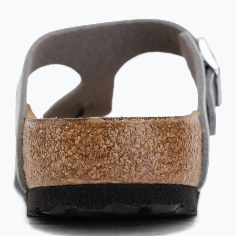 Žabky BIRKENSTOCK Gizeh Birko-Flor Narrow silver 6