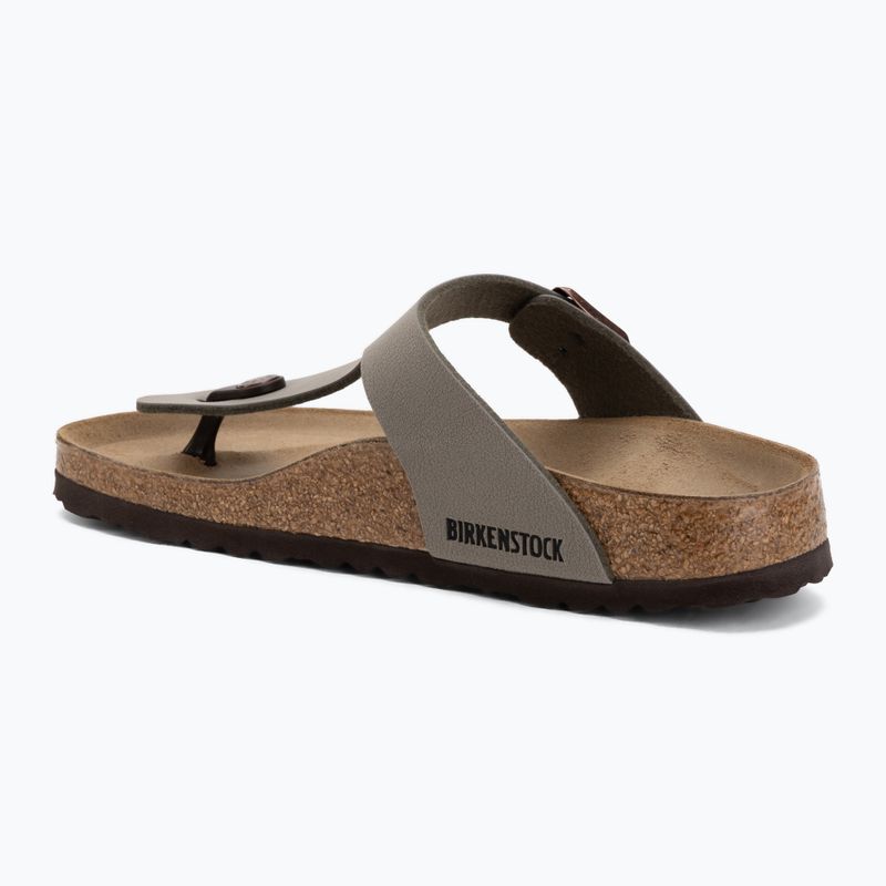 Nazouváky BIRKENSTOCK Gizeh Birkibuc Narrow stone 3