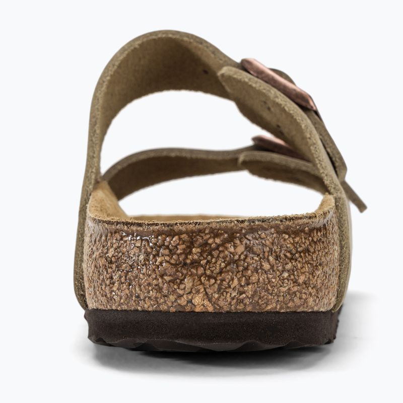 Pantofle BIRKENSTOCK Arizona LEOI Narrow tabacco brown 7