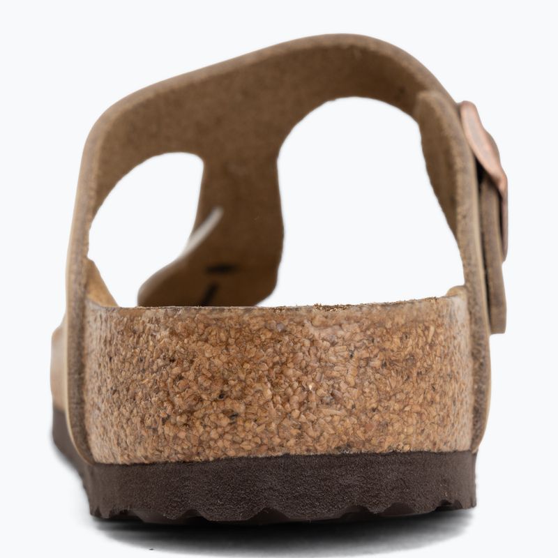 Nazouváky BIRKENSTOCK Gizeh Oiled Leather tabacco brown 6