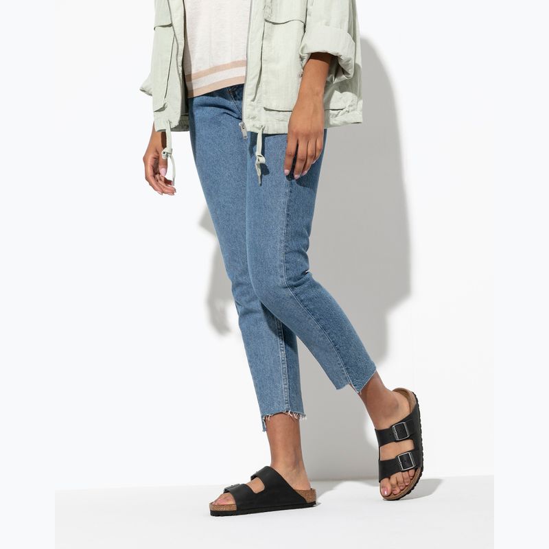 Pantofle BIRKENSTOCK Arizona LEOI Regular black 10