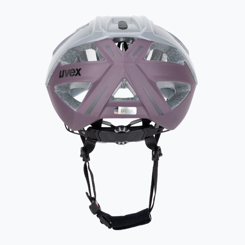 Cyklistická helma UVEX Gravel X rhino/plum 4