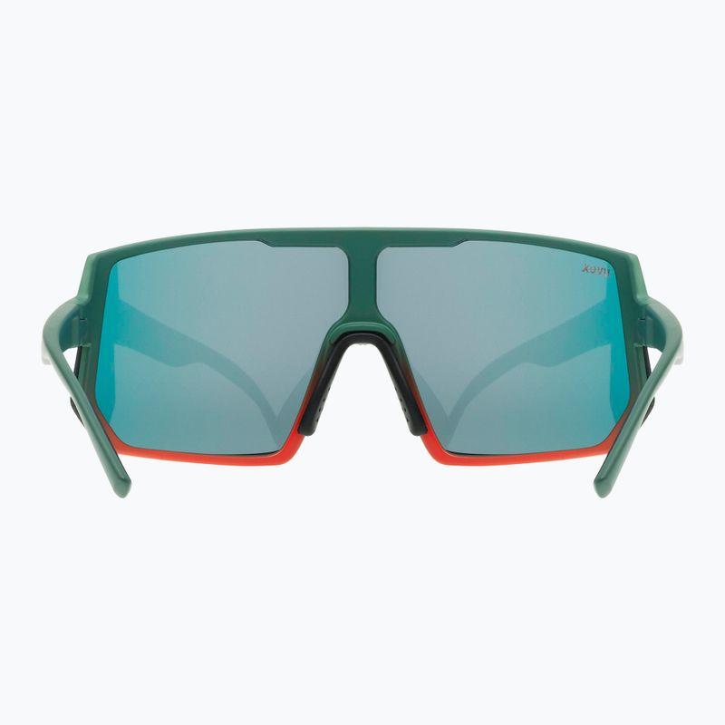 Cyklistické brýle UVEX Sportstyle 235 moss grapefruit mat/mirror red 53/3/003/7316 8