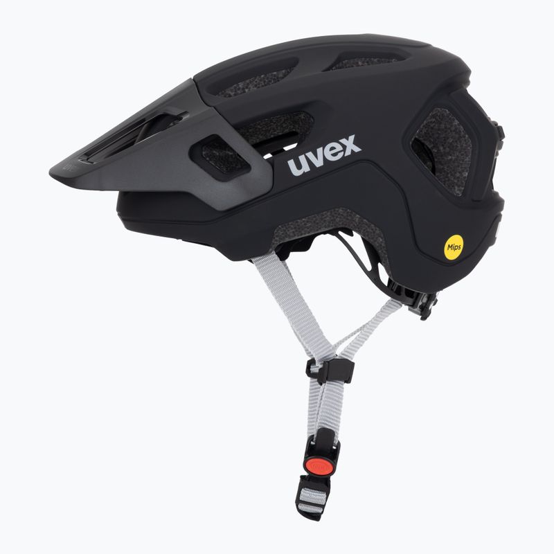 Dětská cyklistická helma UVEX React MIPS Jr black matte 3
