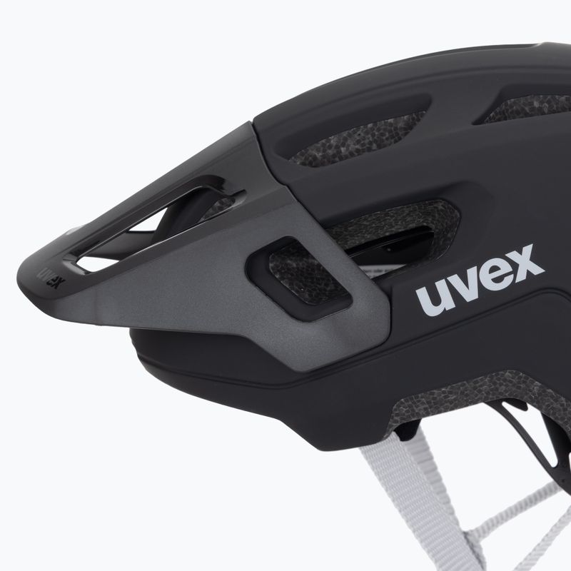 Dětská cyklistická helma UVEX React MIPS Jr black matte 7