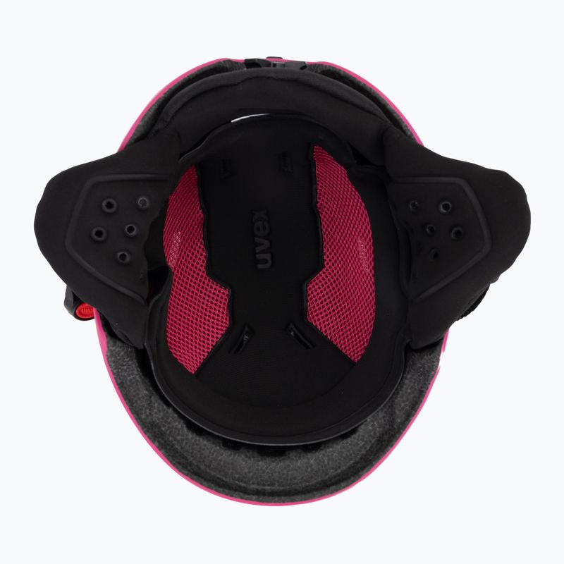 Dětská lyžařská helma UVEX Viti pink matt 5