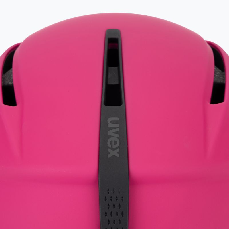 Dětská lyžařská helma UVEX Viti pink matt 9