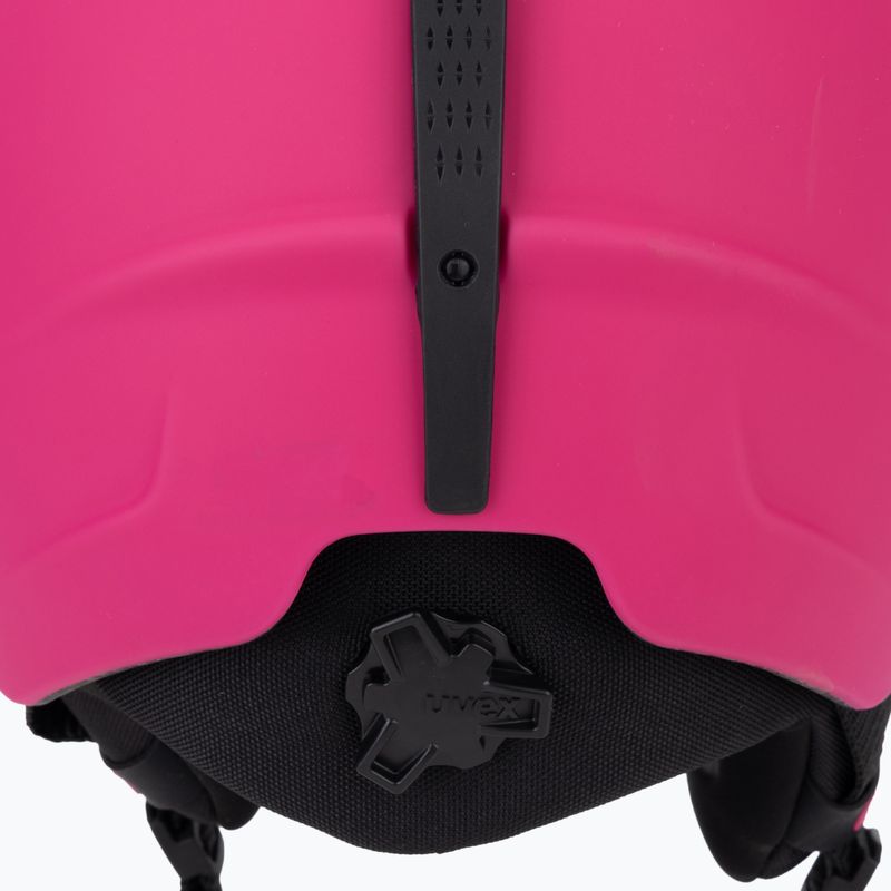 Dětská lyžařská helma UVEX Viti pink matt 10