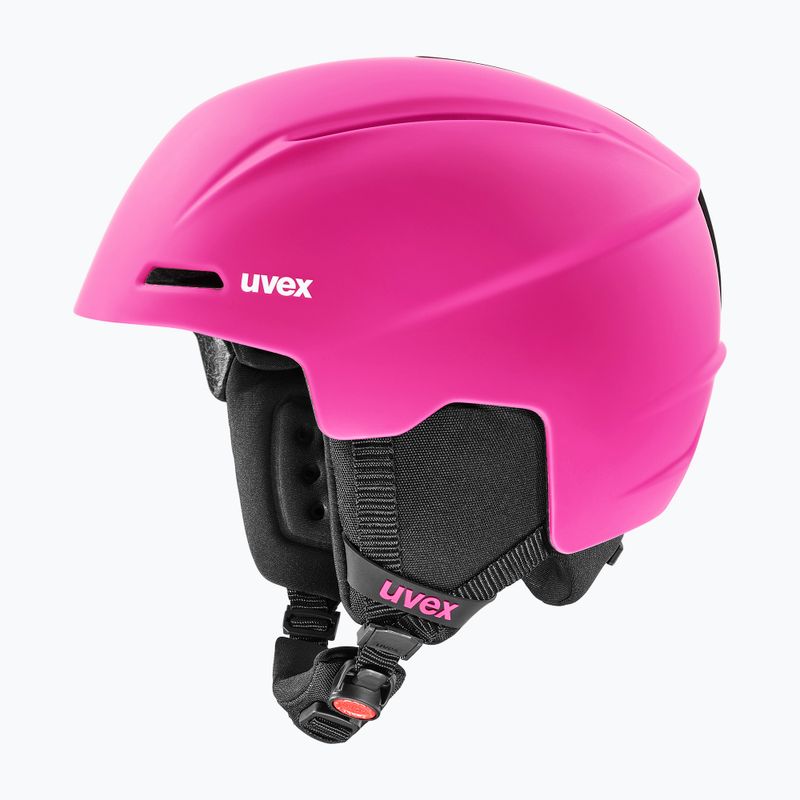 Dětská lyžařská helma UVEX Viti pink matt 11