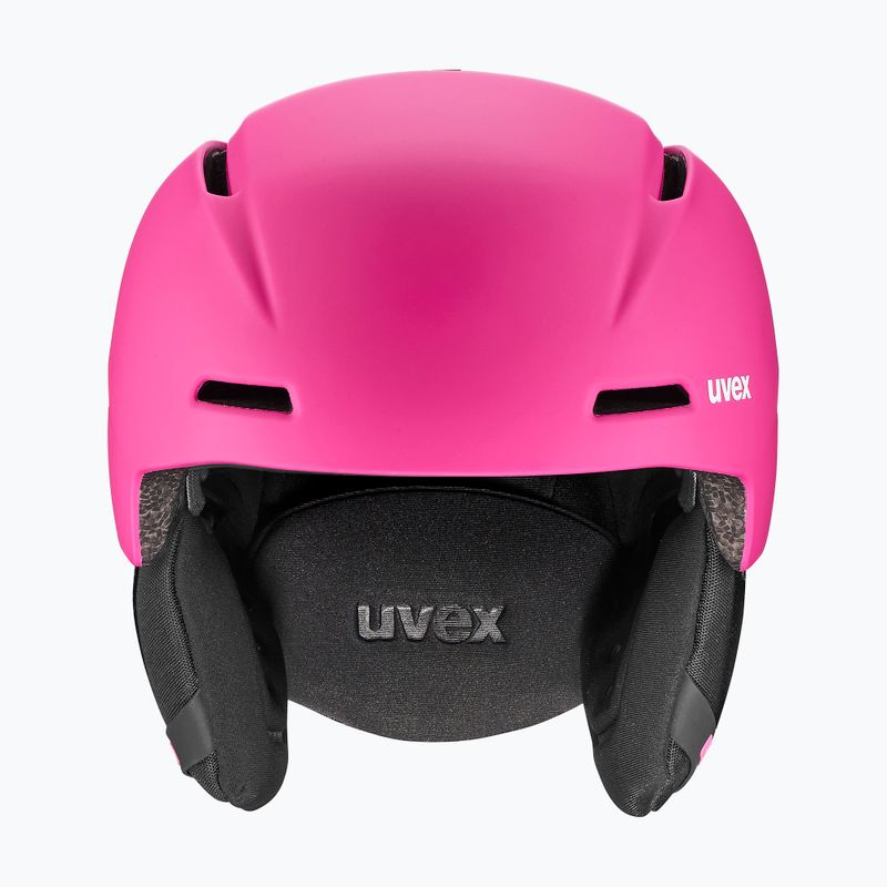 Dětská lyžařská helma UVEX Viti pink matt 12