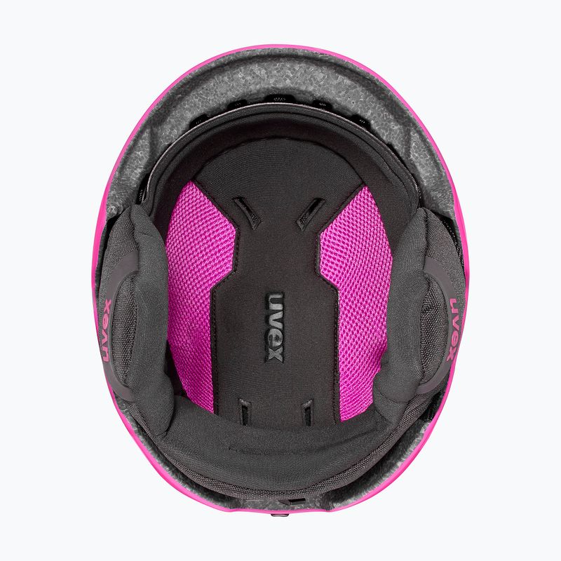 Dětská lyžařská helma UVEX Viti pink matt 14