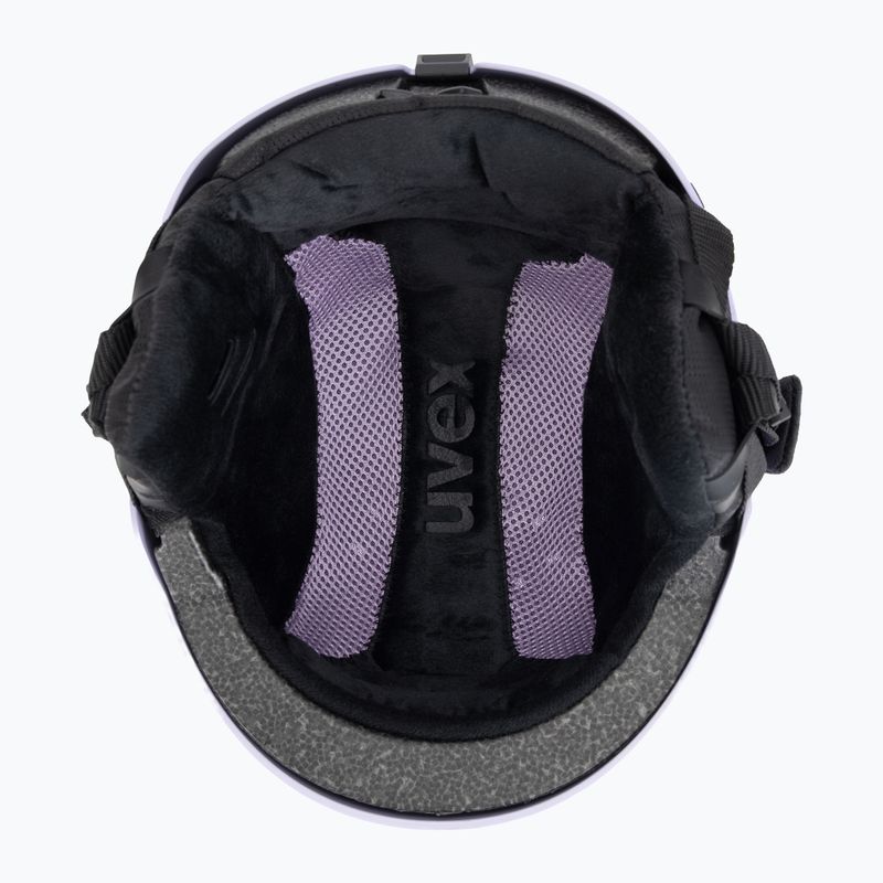 Lyžařská helma UVEX Wanted cool lavender matt 5