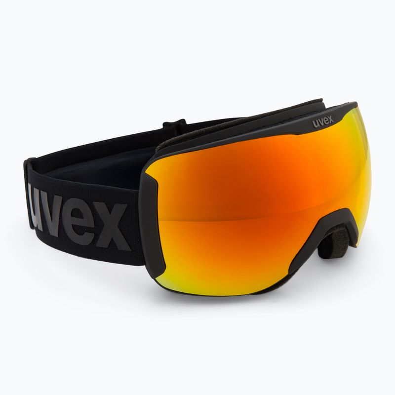 Lyžařské brýle UVEX Downhill 2100 CV black matt/mirror orange yellow