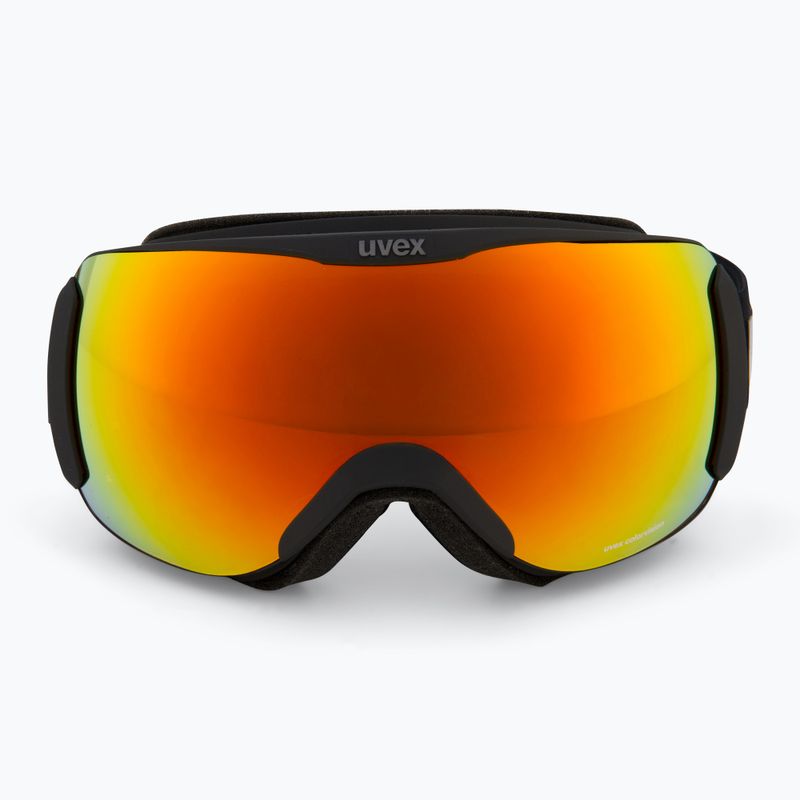 Lyžařské brýle UVEX Downhill 2100 CV black matt/mirror orange yellow 2