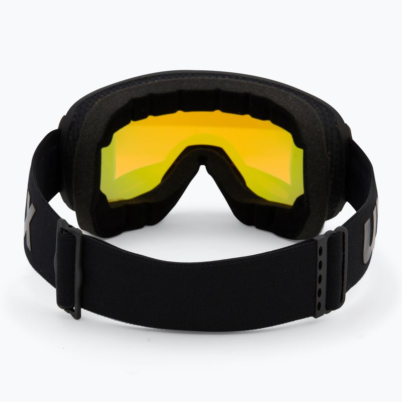 Lyžařské brýle UVEX Downhill 2100 CV black matt/mirror orange yellow 3