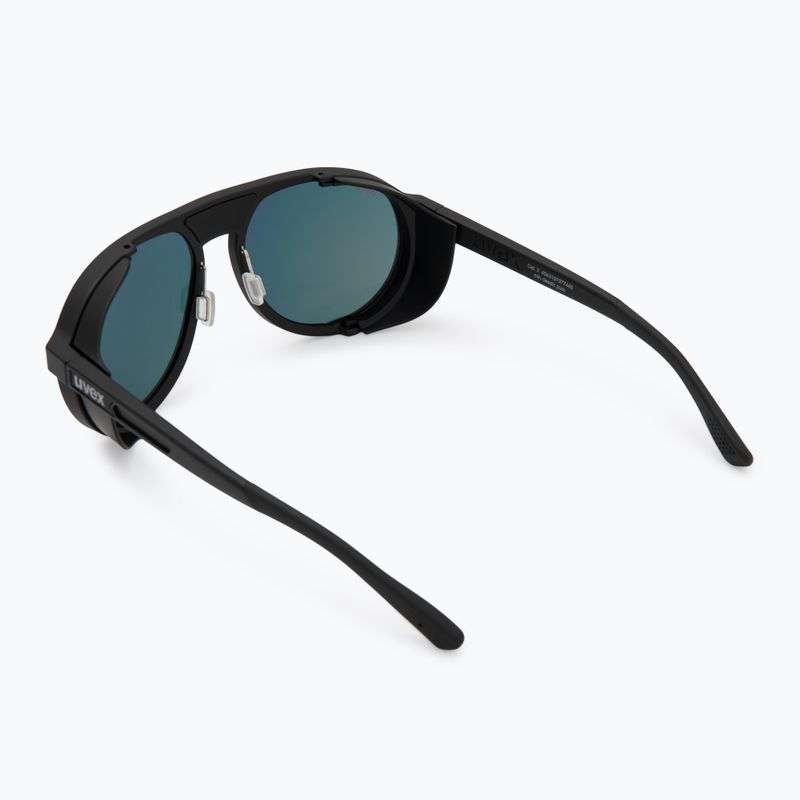 Sluneční brýle UVEX MTN Classic Pure black matt/mirror red 2