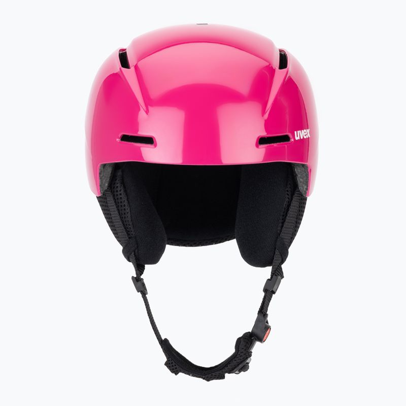 Dětská lyžařská helma UVEX Viti Pure berry shiny 2
