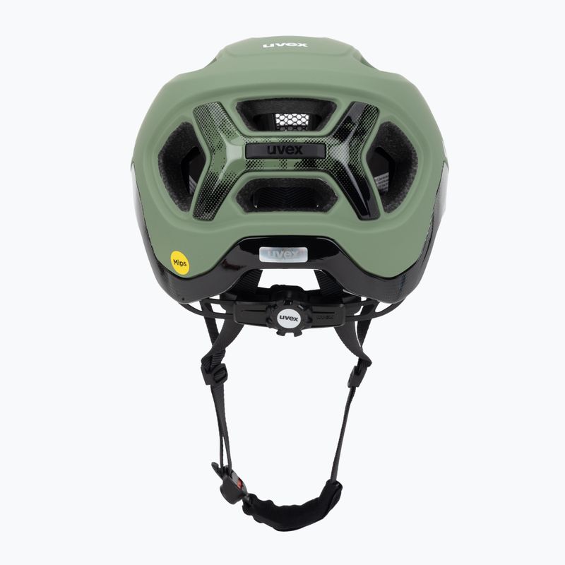 Cyklistická přilba UVEX React MIPS moss green/black matt 4