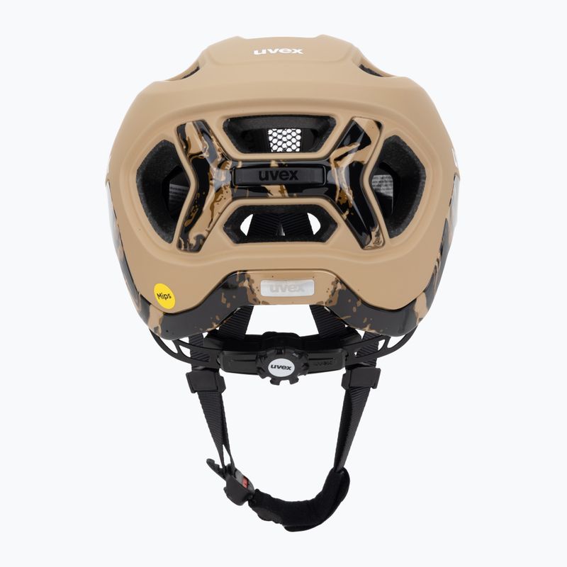 Cyklistická přilba UVEX React MIPS desert/black matt 4