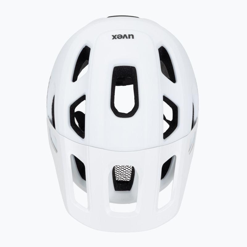 Dětská cyklistická helma UVEX React Jr white matt 6
