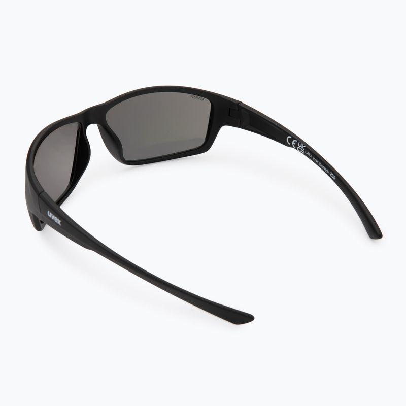 Sluneční brýle UVEX Sportstyle 230 black matt/mirror green 2