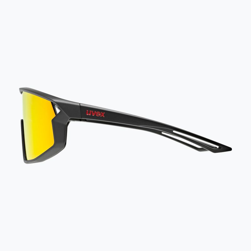 Dětské sluneční brýle UVEX Skyryse Jr black matt/mirror red 5