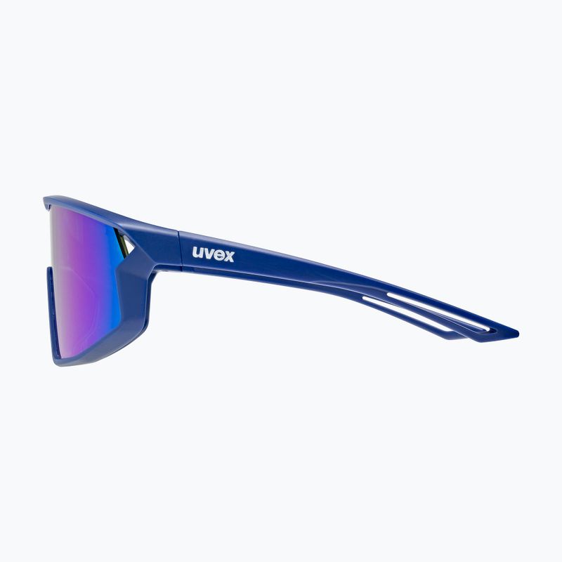 Dětské sluneční brýle UVEX Skyryse Jr blue matt/mirror green 5