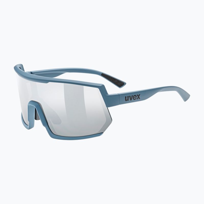 Sluneční brýle UVEX Sportstyle 235 stone blue matt/mirror silver