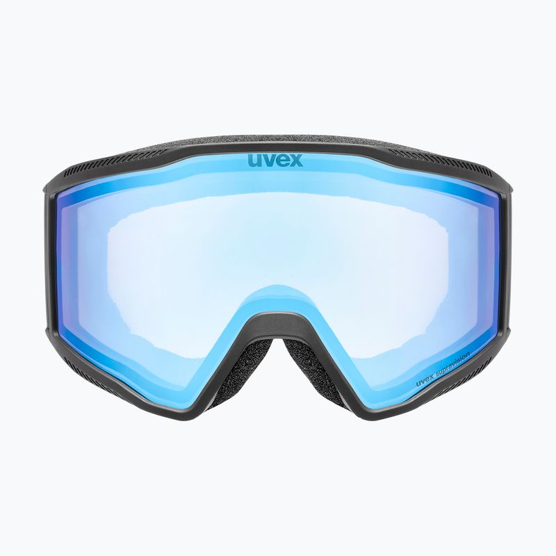 Lyžařské brýle UVEX Blast FM black matt/mirror blue 6