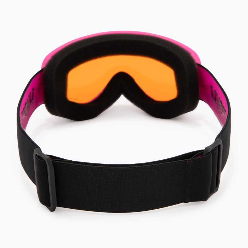 Dětské lyžařské brýle UVEX Speedy Nova Jr pink/lasergold 3