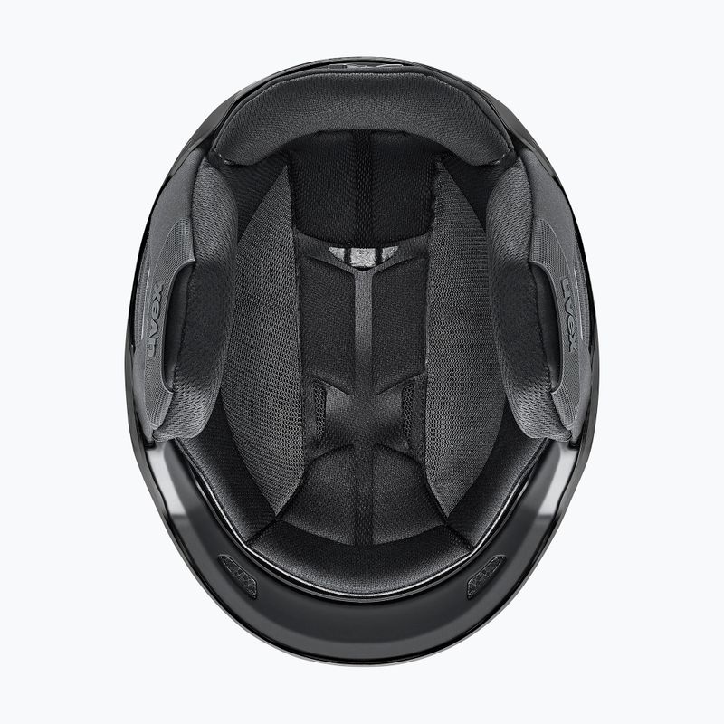 Lyžařská helma UVEX Resolution black matte 5