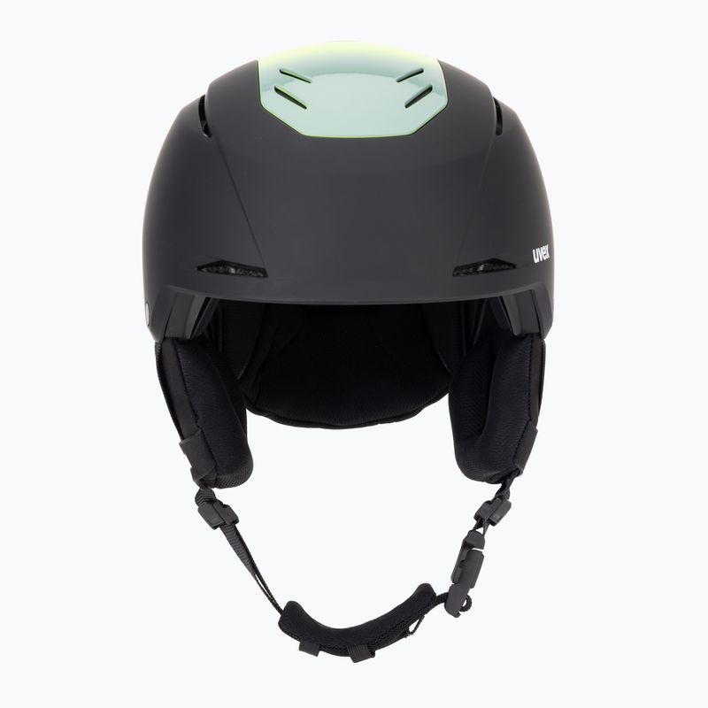 Lyžařská helma UVEX Resolution black/electrum grad matt 2