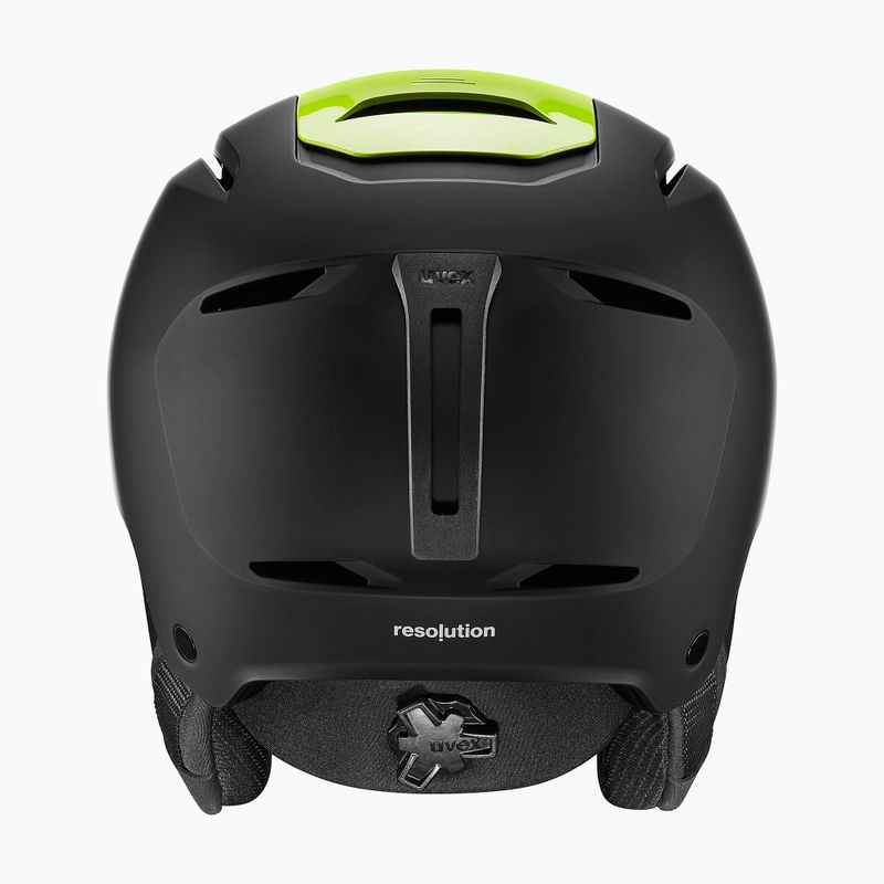 Lyžařská helma UVEX Resolution black/electrum grad matt 11
