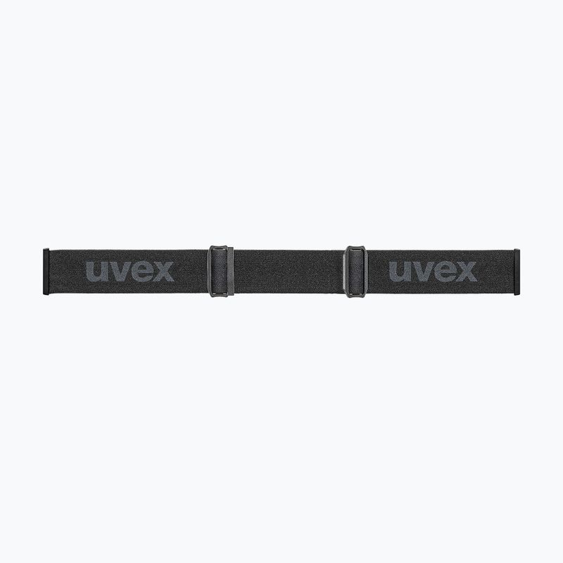 Dětské lyžařské brýle UVEX Pwdr LG Jr black matt/orange/clear 4