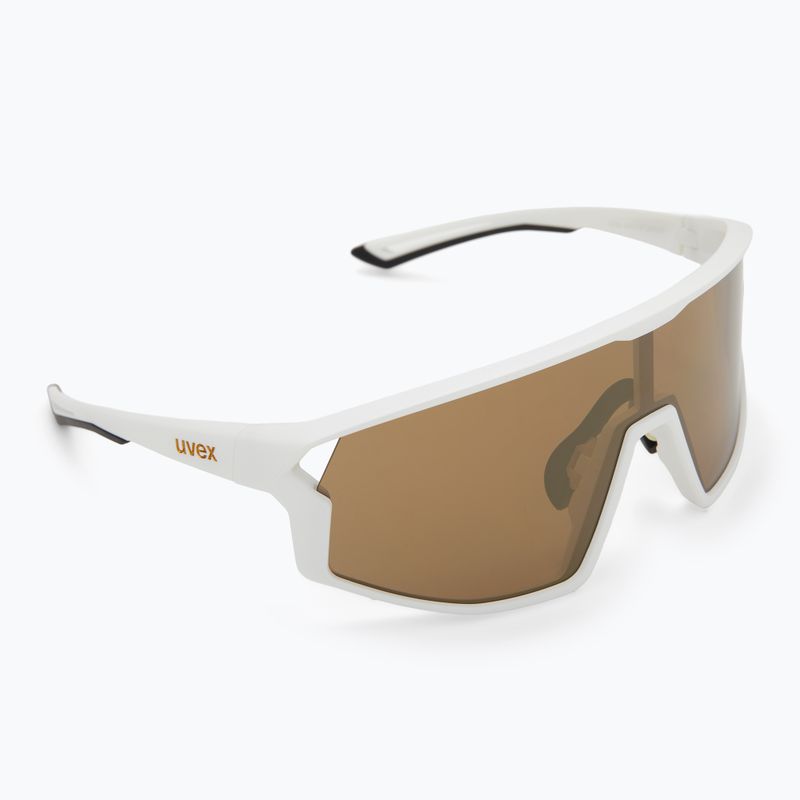 Sluneční brýle Uvex Skyryse white matt/mirror gold