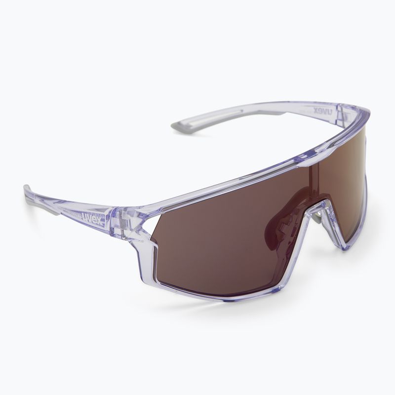 Sluneční brýle Uvex Skyryse clear purple/mirror lavender