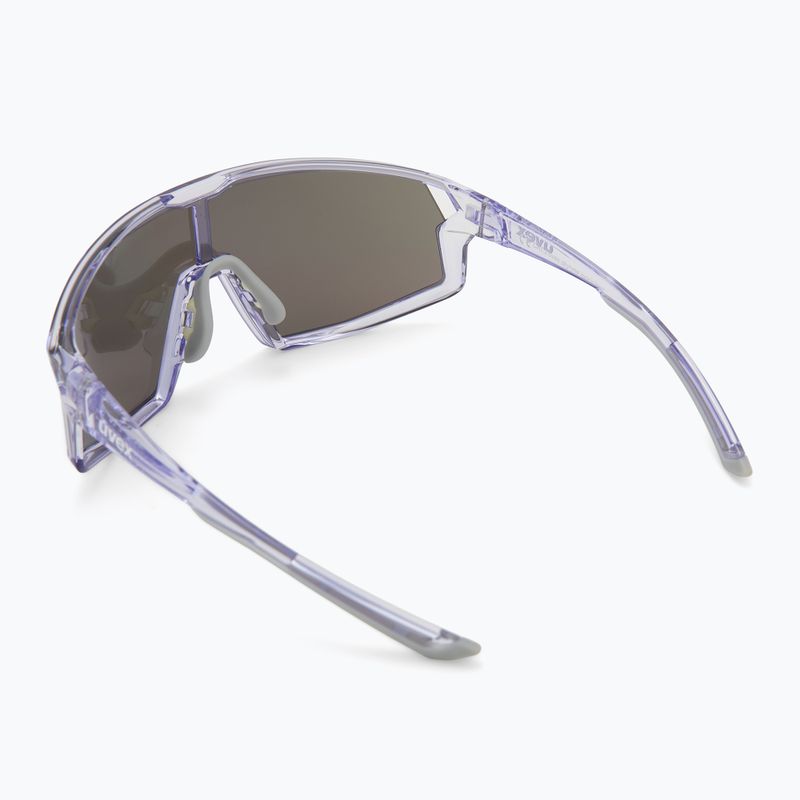 Sluneční brýle Uvex Skyryse clear purple/mirror lavender 2