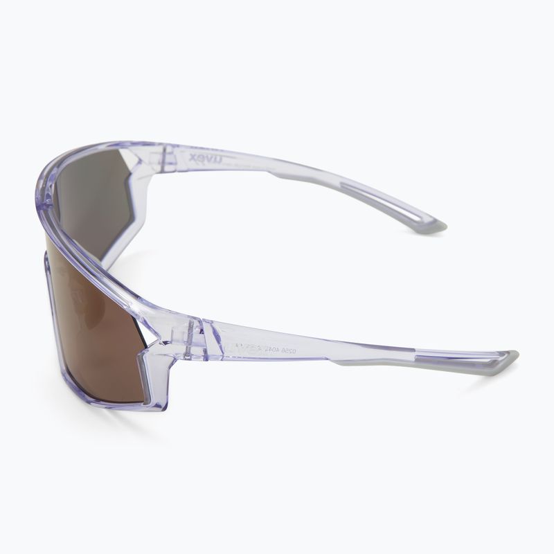Sluneční brýle Uvex Skyryse clear purple/mirror lavender 4