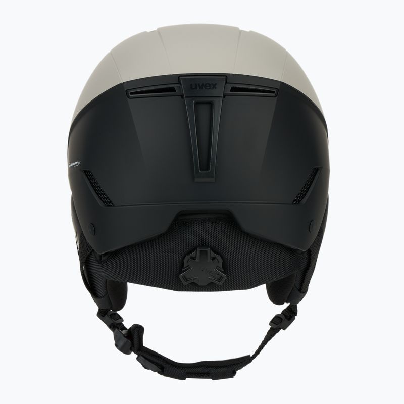 Lyžařská helma UVEX Stance warm grey/black matt 4