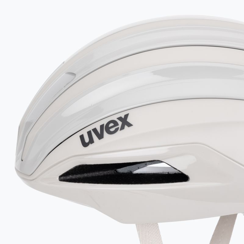 Cyklistická helma UVEX Surge Aero MIPS warm grey matt 7