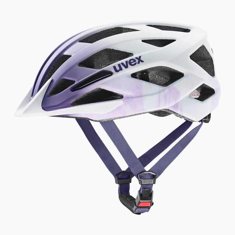 Dětská cyklistická helma UVEX Air Wing 2 CC lilac/white matt 8