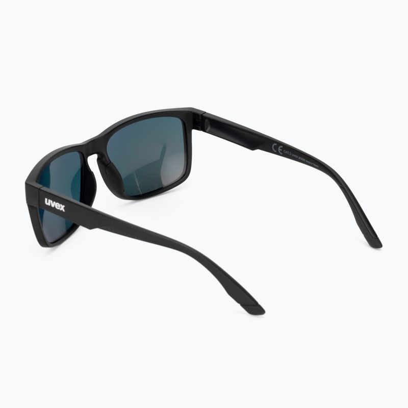 Sluneční brýle UVEX Poise black matt/mirror red 2