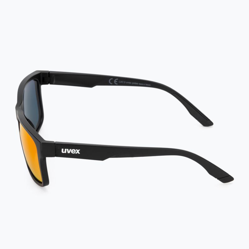 Sluneční brýle UVEX Poise black matt/mirror red 4