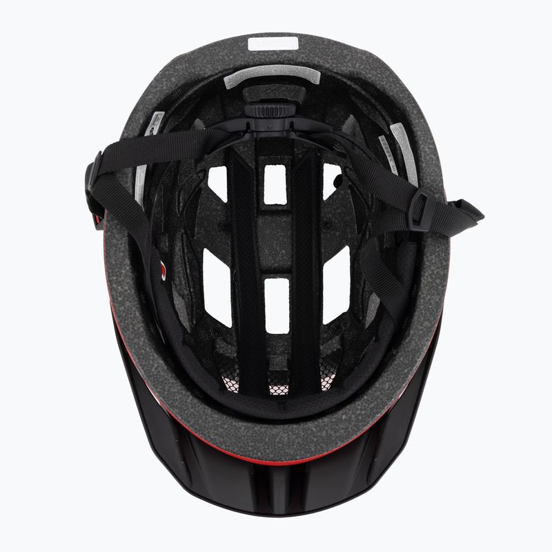 Cyklistická helma UVEX I-vo 2 red/black matte 5